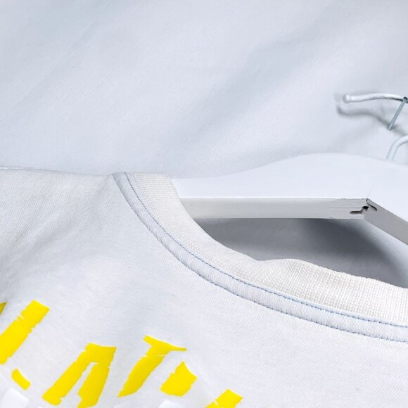 Vintage FUBU Platinum Fat Albert & TJG Short T Shirt Baby Tee Small / S - Picture 13 of 16